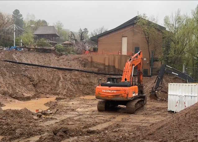 A week of rain and snow and our team works inside to keep things progressing.
