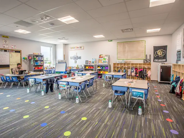 New Classroom at Freemont Elementary School