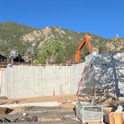 Gift Shop Foundation Walls